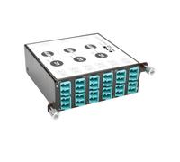 Tripp Lite N484-3M8-LC12 40/100Gb Breakout Cassette, 40Gb to 4 x 10Gb, 100Gb to 4 x 25Gb, (x3) 8-Fiber MTP/MPO to (x12) LC Duplex, Type-B Polarity