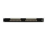 Tripp Lite N490-016-LCLC 16-Port Fiber Patch Panel, 1U (LC/LC), Multimode or Singlemode