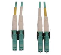Tripp Lite N820X-01M-OM4 400G Multimode 50/125 OM4 Switchable Fiber Optic Cable (Duplex LC-PC M/M) LSZH Aqua 1 m (3.3 ft.)