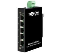 Tripp Lite NFI-U05 5-Port Unmanaged Industrial Ethernet Switch - 10/100 Mbps, Ruggedized, -40° to 75°C, DIN/Wall Mount