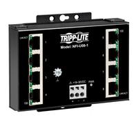 Tripp Lite NFI-U08-1 8-Port Unmanaged Fast Industrial Ethernet Switch - 10/100 Mbps, Ruggedized, -40° to 75°C, DIN/Wall Mount