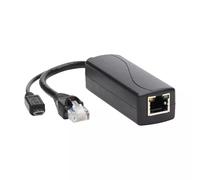 Tripp Lite NPOE-SPL-G-5VMU PoE to USB Micro-B and RJ45 Active Splitter - 802.af 48V to 5V 1A Up to 328.08 ft. (100 m)