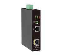 Tripp Lite NPOEI-60W-1G Industrial Gigabit Ethernet PoE injector, 60W PoE++, 802.3bt, Midspan, -40℃ to +75℃, IP30 housing, Dual 24-57VDC , DIN rail, 1 Port