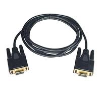 Tripp Lite Null Modem Serial RS232 Cable Adapter DB9 Female / Female, 3.05 m (P450-010)