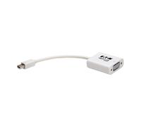 Tripp Lite P137-06N-VGA Keyspan Mini DisplayPort to Active VGA Adapter, Video Converter (M/F), White, 6-in. (15.24 cm)