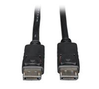 Tripp Lite P580-015 DisplayPort Cable with Latching Connectors, 4K 60 Hz (M/M), Black, 15 ft. (4.57 m)