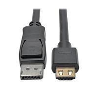 Tripp Lite P582-003-HD-V2A DisplayPort 1.2 to HDMI Active Adapter Cable (M/M), 4K 60 Hz, Gripping HDMI Plug, HDCP 2.2, 3 ft. (0.9 m)