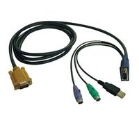 Tripp Lite P778-006 USB/PS2 Combo Cable for NetDirector KVM Switches B020-U08/U16 and KVM B022-U16, 6 ft. (1.83 m)