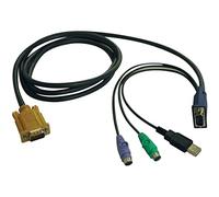Tripp Lite P778-010 USB/PS2 Combo Cable for Select KVM (10 Feet)