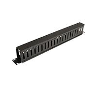 Tripp Lite Rack Enclosure Server Cabinet Horizontal Cable Manager Finger Duct 1URM (SRCABLEDUCT1U)