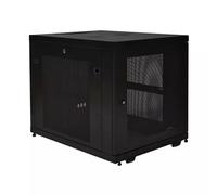 Tripp Lite SR12UB SmartRack 12U Mid-Depth Small Rack Enclosure. Type: Freestanding rack Rack capacity: 12U Maximum weight capacity: 453.6 kg. Weight: 47.6 kg. Product colour: Black
