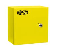 Tripp Lite SRIN410106Y SmartRack Outdoor Industrial Enclosure with Lock - NEMA 4, Surface Mount, Metal Construction, 10 x 10 x 6 in., Yellow