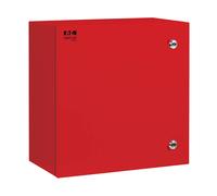 Tripp Lite SRIN4181810R SmartRack Outdoor Industrial Enclosure with Lock - NEMA 4, Surface Mount, Metal Construction, 18 x 18 x 10 in., Red