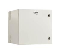 Tripp Lite SRN4G12US SmartRack Industrial Enclosure with Lock - NEMA 4, Wall Mount, Metal Construction, Hinged Back, 28 in. Depth, 12U, Gray