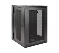 Tripp Lite SRW18USDP SmartRack 18U UPS-Depth Wall-Mount Half-Height Rack Enclosure Hinged Back