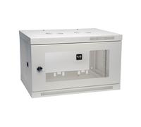 Tripp Lite SRW6UW SmartRack 6U Low-Profile Switch-Depth Wall-Mount Mini Rack Enclosure, White