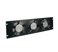 Tripp Lite SRXFAN3U SmartRack 3U Fan Panel - 3 208-240V high-performance fans; 315 CFM; C14 inlet 3 fan(s) Black 76.2 mm 508 mm 132.6 mm 101.6 mm
