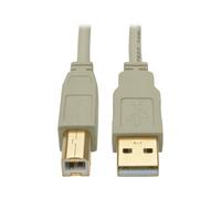 Tripp Lite U022-006-BE USB 2.0 A to B Cable (M/M). Beige. 6 ft. (1.83