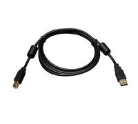 Tripp Lite U023-006 USB 2.0 A to B Cable with Ferrite Chokes (M/M), 6 ft. (1.83 m)