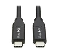 Tripp Lite USB Type C to USB C Cable USB 2.0 5A Rating USB-If Cert M/1M (U040-C1M-C-5A)