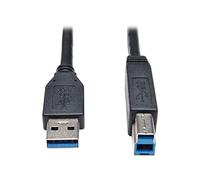 Tripp Lite u322-003-bk 0.91 m USB Cable USB A Male USB B Male USB Cable - Black (0.91 m; USB B; USB A 3.0 (Gen 1), Male/Male, Black)