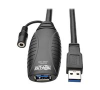 Tripp Lite U330-15M USB 3.0 SuperSpeed Active Extension Repeater Cable (USB-A M/F), 15M (49.21 ft.)