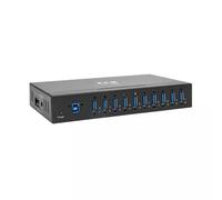 Tripp Lite U360-010-IND 10-Port Industrial-Grade USB 3.x (5Gbps) Hub - 20 kV ESD Immunity Metal Housing Mountable