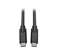 Tripp Lite U420-010 USB-C Cable (M/M) - USB 3.2, Gen 1 (5 Gbps), Thunderbolt 3 Compatible, 10 ft. (3.05 m)
