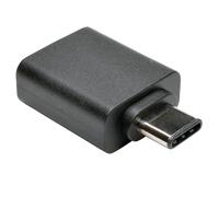Tripp Lite U428-000-F USB-C (Type-C) to USB Type-A Adapter, USB 3.1 Gen 1, 5 Gbps, M/F, Black