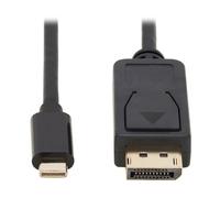 Tripp Lite U444-006-DP-BD USB-C to DisplayPort Bi-Directional Active Adapter Cable (M/M), 4K 60 Hz, HDR, Locking DP Connector, 6 ft. (1.8 m)