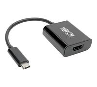 Tripp Lite U444-06N-HDB-AM USB-C (Type-C) to HDMI Adapter, USB 3.1 Gen 1, Thunderbolt 3 Compatible, 4K x 2K @ 24/25/30 Hz, M/F, Black