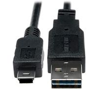 Tripp Lite UR030-001 USB Cable 0.3 m USB A Mini-USB B Black