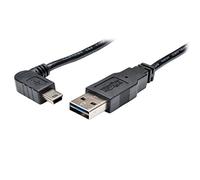 TRIPP LITE UR030-003-RAB USB Cable 0.91 m USB A Mini-USB B Black - USB Cables (0.91 m, USB A, Mini-USB B, 2.0, Male connector/Male connector, Black)