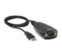 Tripp Lite USA-19HS Keyspan USB to Serial Adapter - USB-A Male to DB9 RS232 Male 3 ft. (0.91 m) TAA USB Serial RS-232 USB A DB9 Black Taiwan