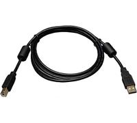 Tripp Lite USB 2.0 Hi-Speed A/B Cable with Ferrite Chokes (M/M) 6-ft. (U023-006), Black