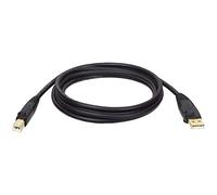 Tripp Lite USB 2.0 Hi-Speed A/B Gold Device Cable Shielded (M/M), 1.83 m (U022-006)