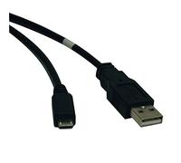 Tripp Lite USB 2.0 Hi-Speed A to Micro-B Cable (M/M), 1.83 m / 6-ft. (U050-006)