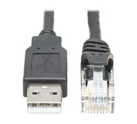Tripp Lite U009-015-RJ45-X USB-A to RJ45 Rollover Console Cable (M/M)