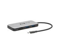 Tripp Lite USB-C Hub Docking Station Adapter with 2 USB-A, 1 USB-C, 1 HDMI, Memory Card Slots USB 3.2 Gen 2, 4K@60Hz HDMI, Micro SD + SD, 100W PD Charging Port, 3-Year Warranty (U444-06N-H4MUC3)