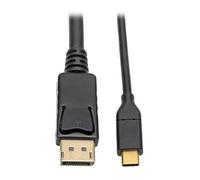 Tripp Lite USB-C to DisplayPort Active Adapter Cable (M/M) U444-010-DP 4K 60 Hz 10 ft (3.1 m)