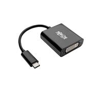 Tripp Lite USB-C to DVI Adapter Converter 1080P USB Type C to DVI, M/F, Black (U444-06N-DVIBAM)