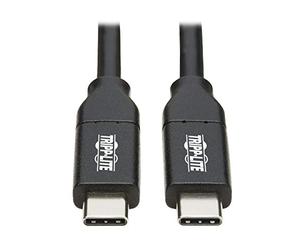 Tripp Lite USB Type C to USB C Cable USB 2.0 5A Rating USB-If Cert M/1M (U040-C1M-C-5A)