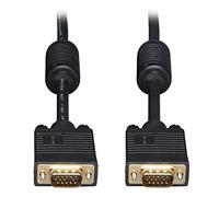 Tripp Lite VGA Coax Monitor Cable, High Resolution Cable with RGB Coax (HD15 M/M) 6.09 m / 20-ft (P502-020)