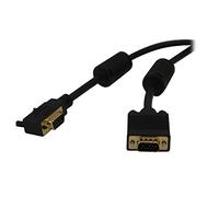 Tripp Lite VGA Coax Right Angle Monitor Cable High Resolution cable with RGB coax (HD15 M/M) 25-ft.(P502-025-RA)