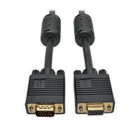 Tripp Lite VGA Monitor Extension Cable RGB Coax High Resolution M/F, 2048 x 1536, including 1080p HD15, 3ft 3' (P500-003)