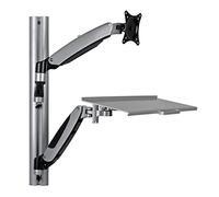 Tripp Lite Wall-Mount for Sit-Stand Desktop Workstation with Thin Client Mount (WWSS1327RWTC)