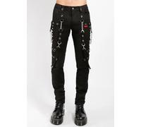 Tripp NYC - No Excuse Black - Pants - black - W30 - 97% Cotton, 3% Elastane,Cotton W30
