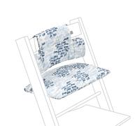 Tripp Trapp Classic Cushion, Waves Blue - Pair with Tripp Trapp Chair & High Chair for Support and Comfort - Machine Washable