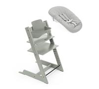Tripp Trapp® High Chair with Newborn Set glaciergreen