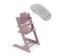 Tripp Trapp® High Chair with Newborn Set heathermauve